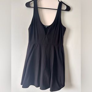 Express Black dress with built in shorts underneath